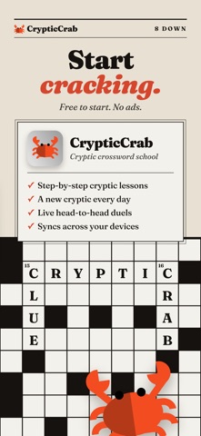 CrypticCrab Crossword Screenshot 8 of 8