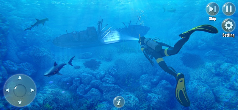 Tiburón Supervivencia Buceo screenshot 4
