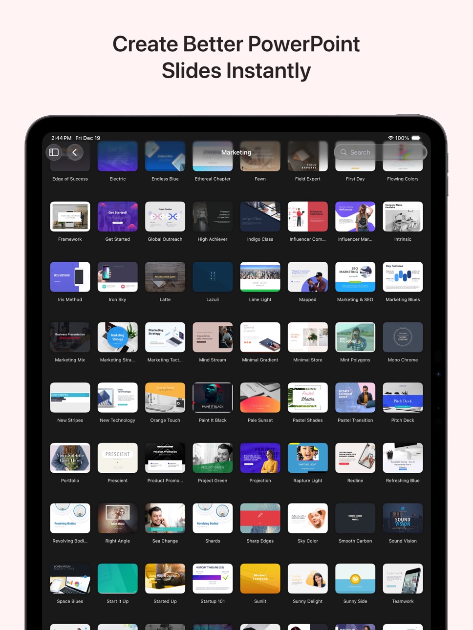 iPad screenshot