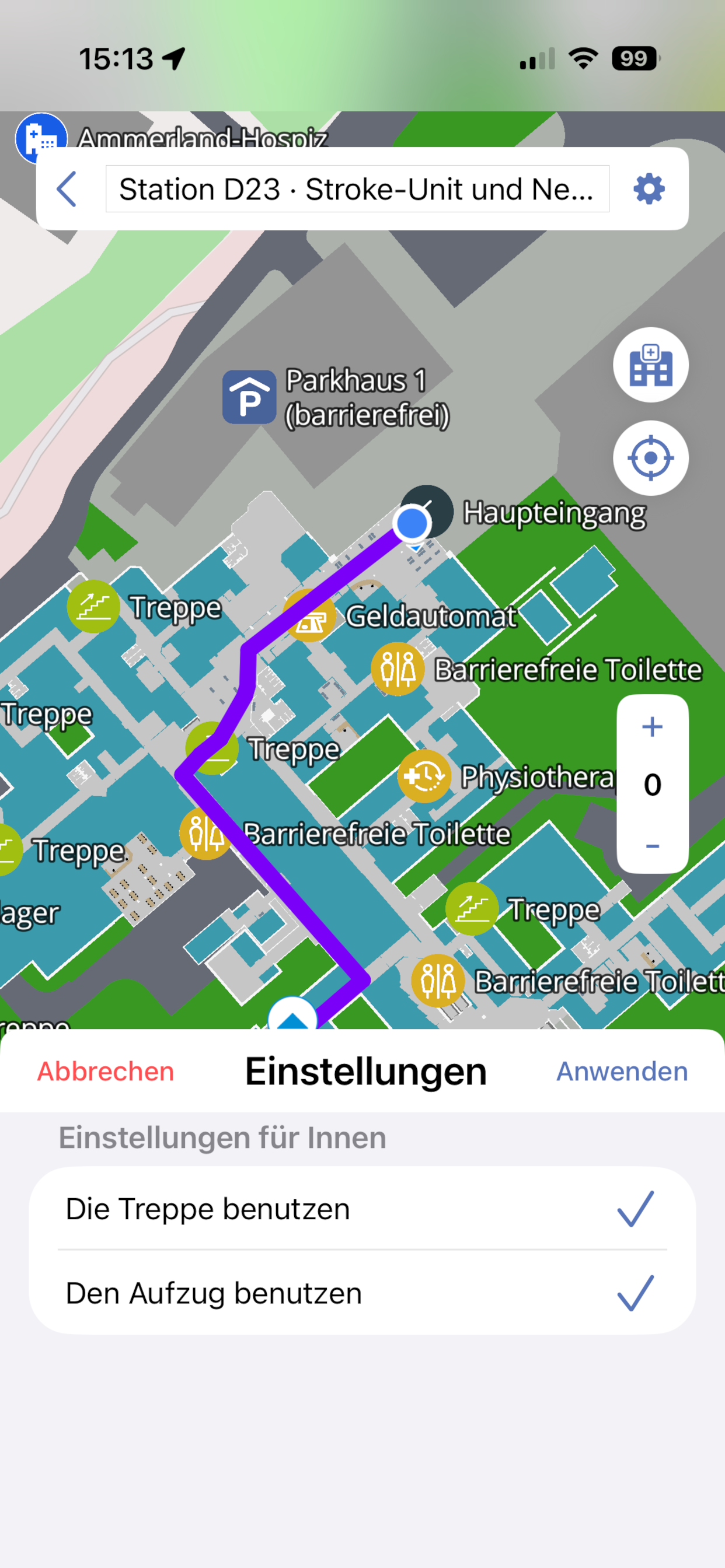 Ammerland-Klinik Navi screenshot 4