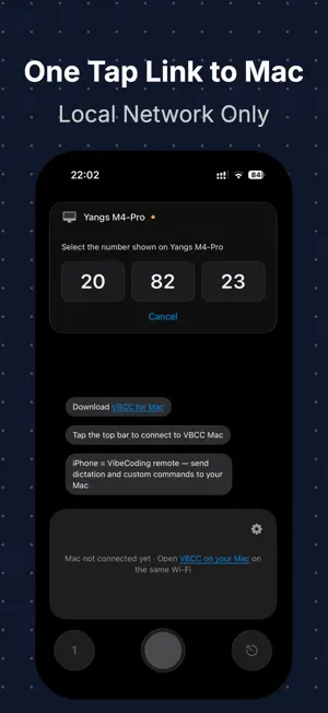 VBCC - VibeCoding remote screenshot 1