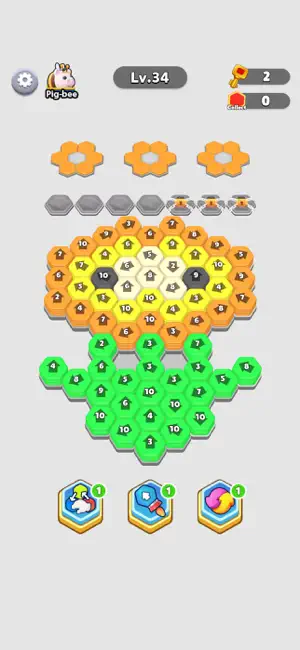 Bee Away - Hexa Out Puzzle screenshot 3