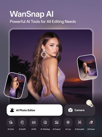 Wansnap - AI Photo Generator iPad screenshot