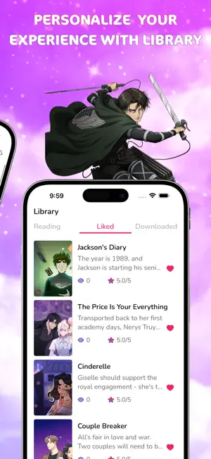 Manga Webtoon: Endless Stories screenshot 3