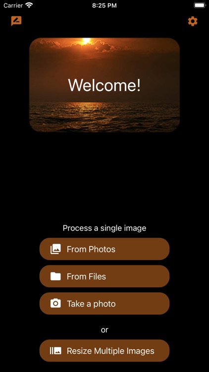 Image resizer, converter iSize