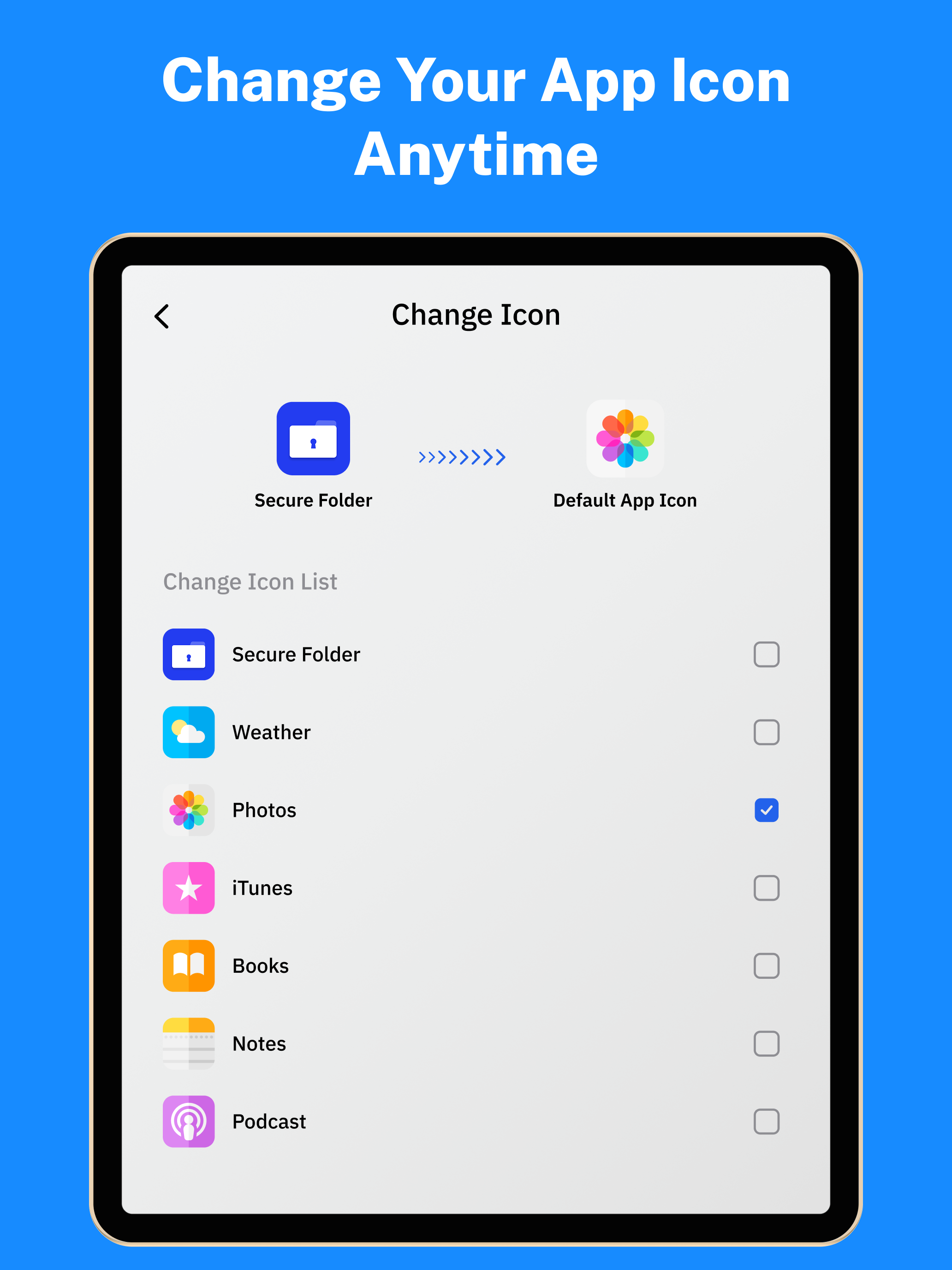 Secure Folder - Gallery Lock