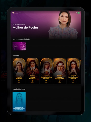 Mulheres de Rocha iPad screenshot
