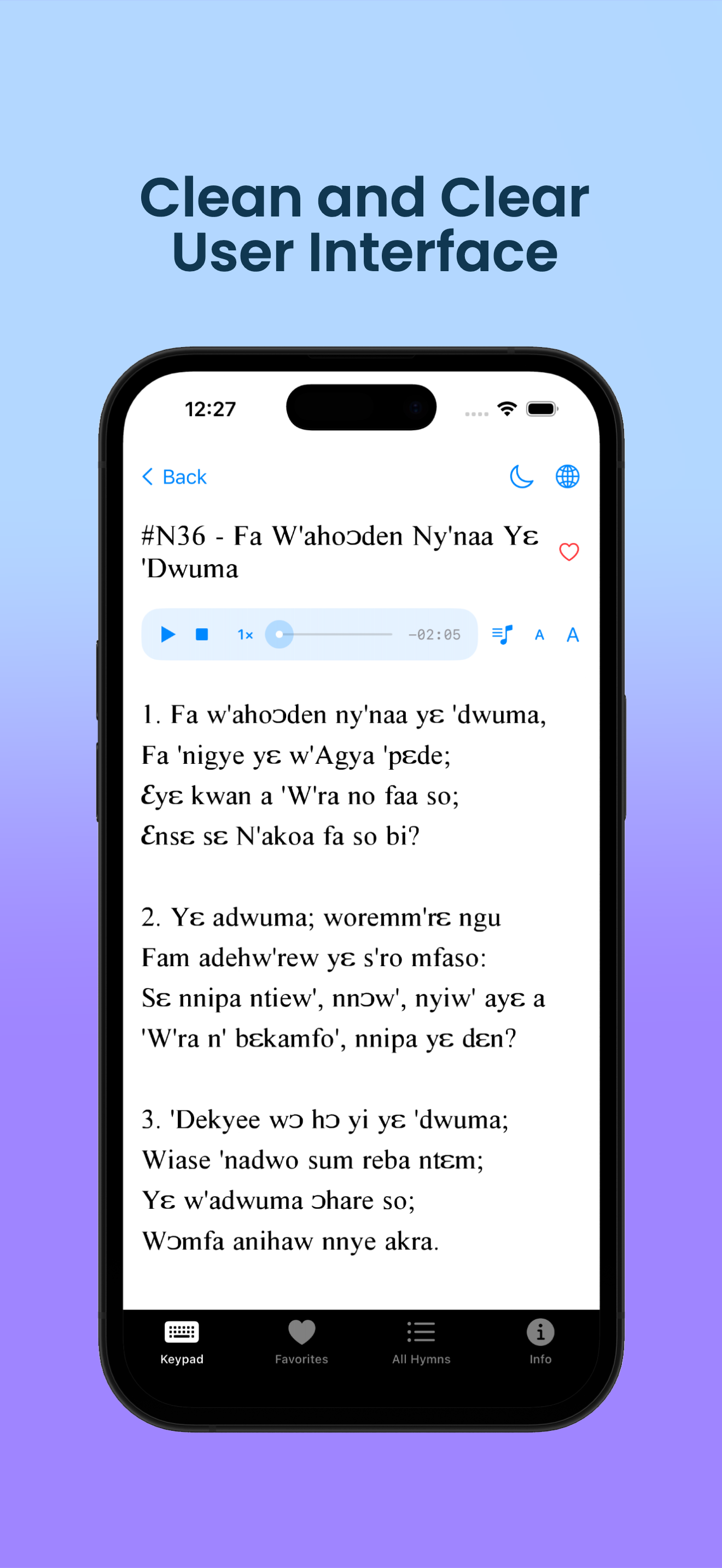 Twi SDA Hymnal screenshot 2