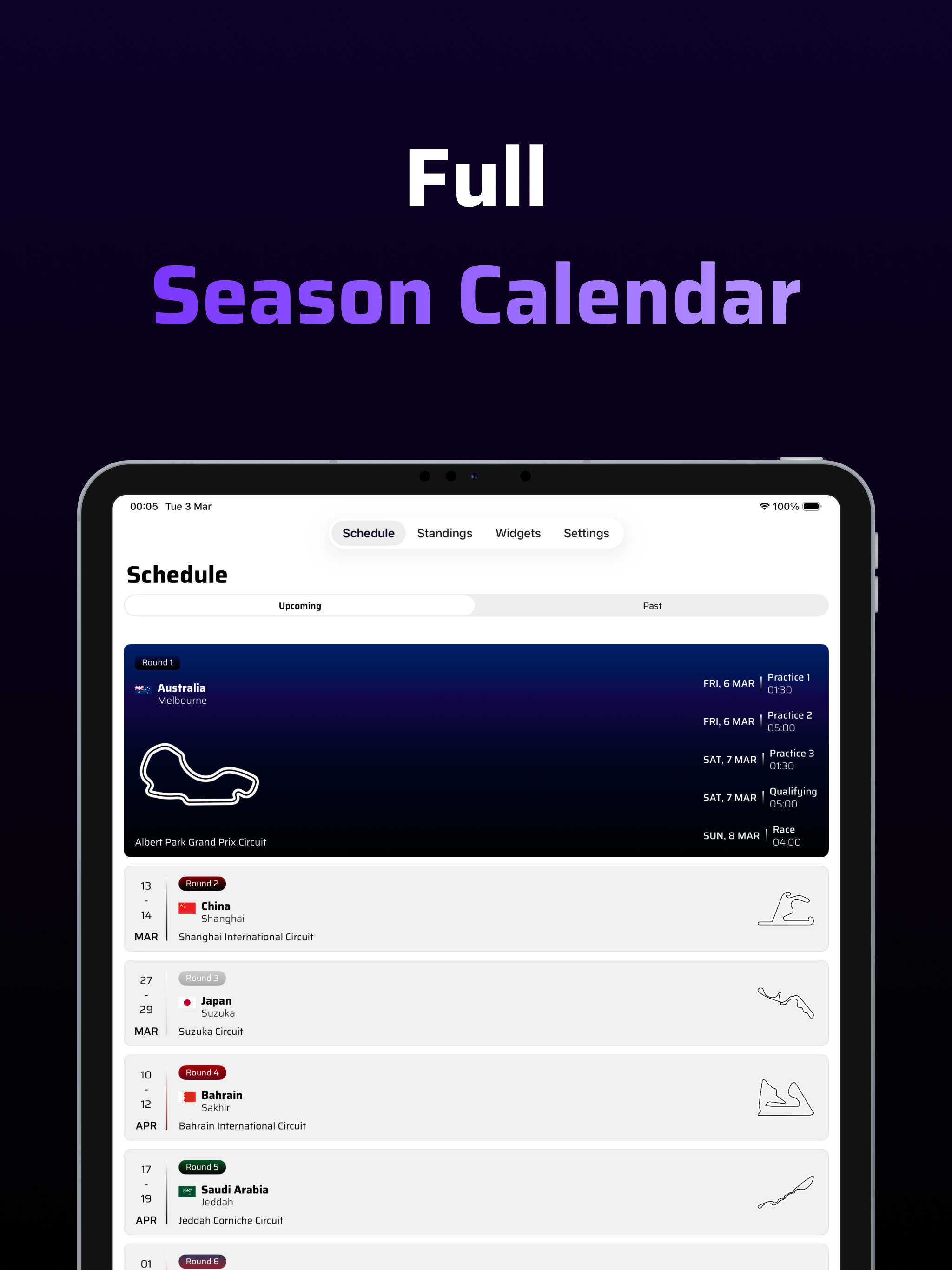 ApexStint: Formula Widgets