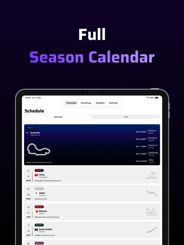 ApexStint: Formula Widgets iPad screenshot 2
