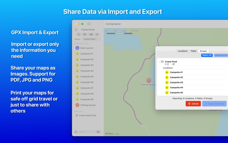 #4. Squirrel Point Cartographer (macOS) By: Squirrel Point Studios