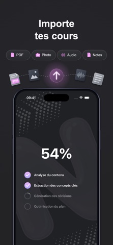 Atom AI: Révision & Flashcards screenshot