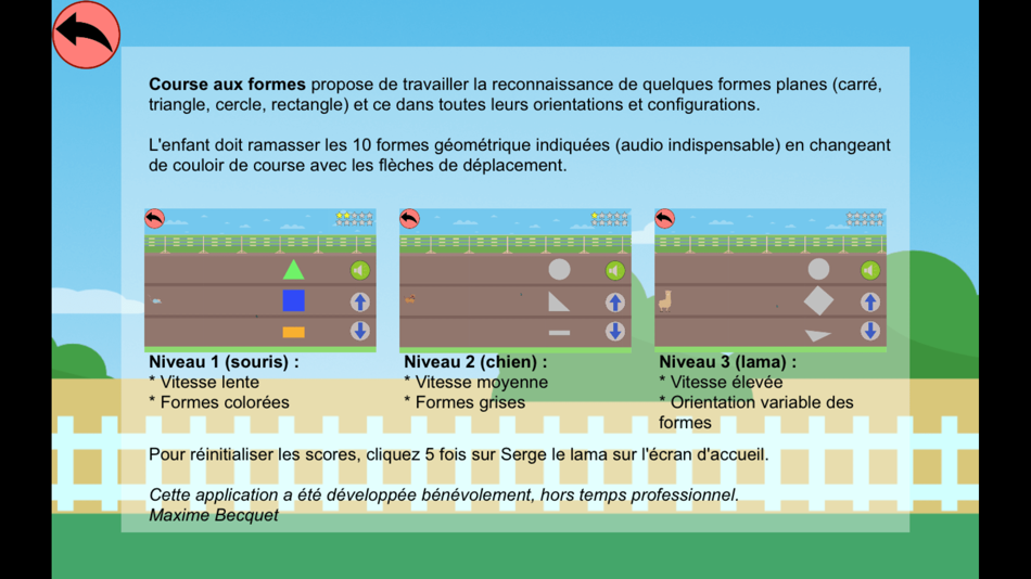 #4. Course aux formes (iOS) 由: Becquet Maxime