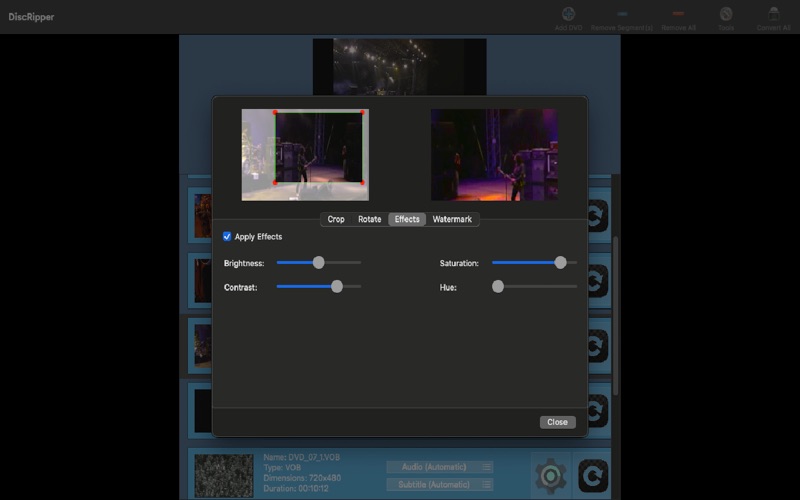 App screenshot