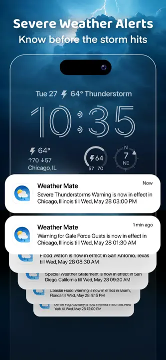 Weather Mate Pro : capture d’écran 7 sur 10
