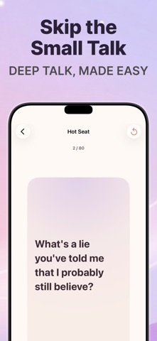 Lovy: Couples Questions Game screenshot
