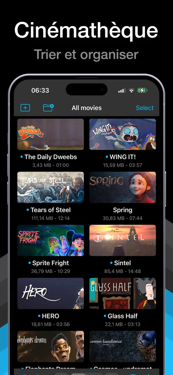 Screenshot #3 pour Movie Player – Films & Vidéos