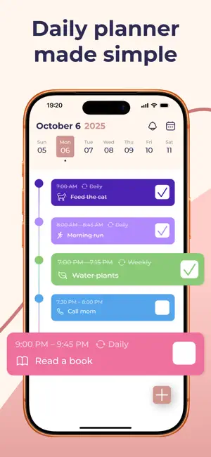 Daily Planner: Tasks & Agenda screenshot 1