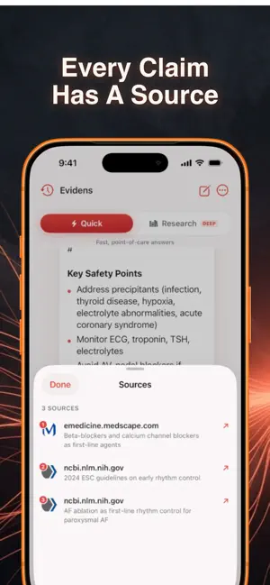 Medical AI: Clinical Answers screenshot 2
