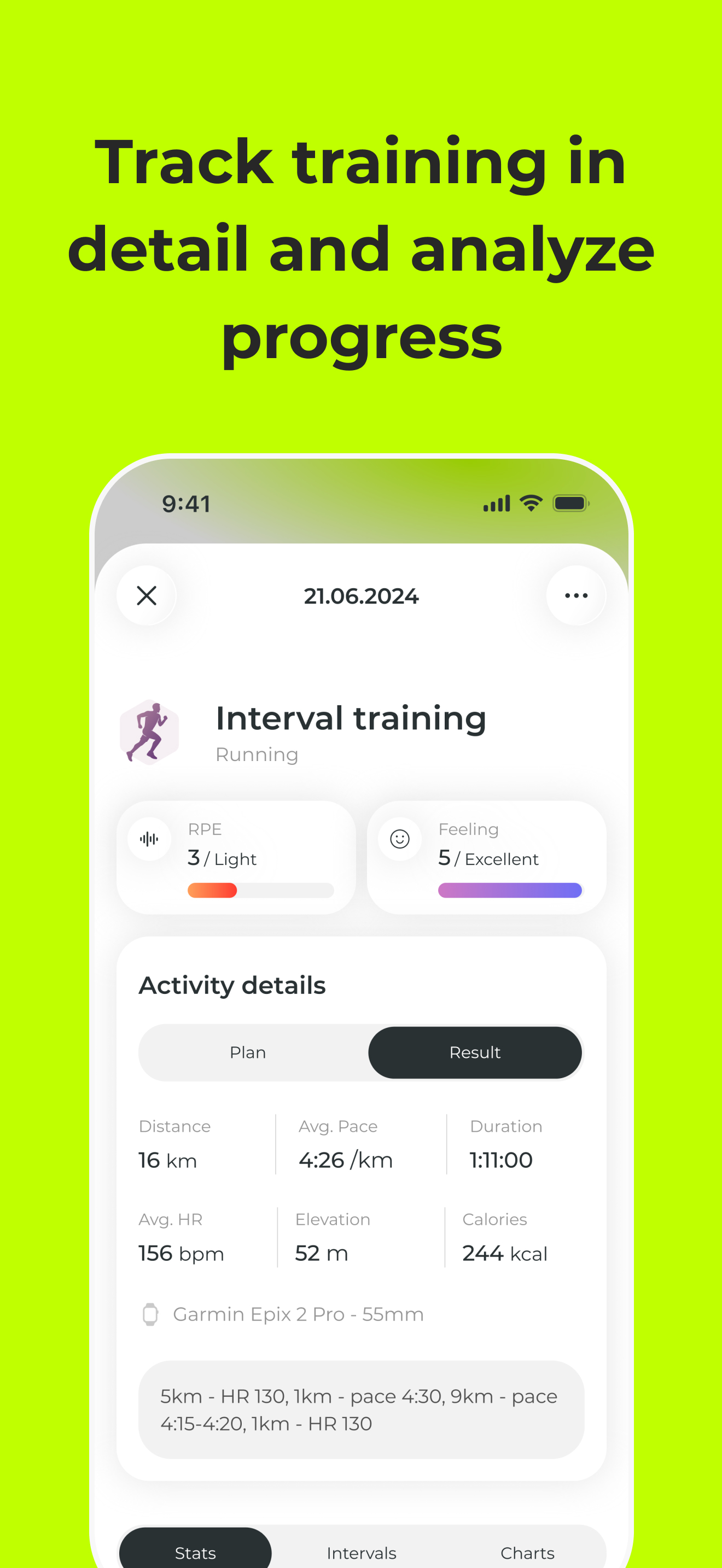 TrainFlow Build Training plans