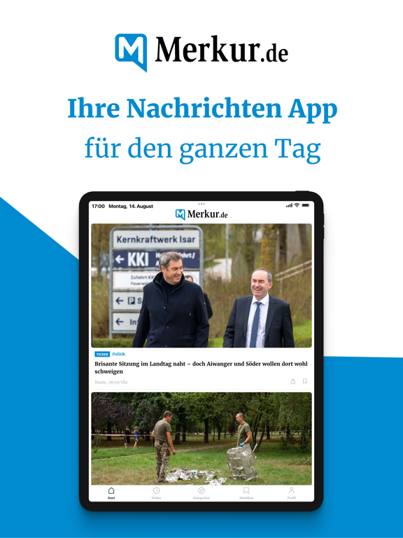 Screenshot #4 pour Merkur: Aktuelle Nachrichten