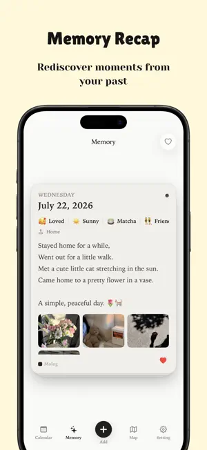 Molog - Photo Calendar & Diary screenshot 2