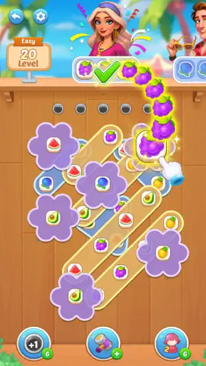 Tile Match Screw Puzzle screenshot 1