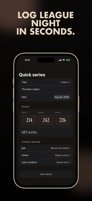 Bowling Score Keeper: M&C screenshot 2