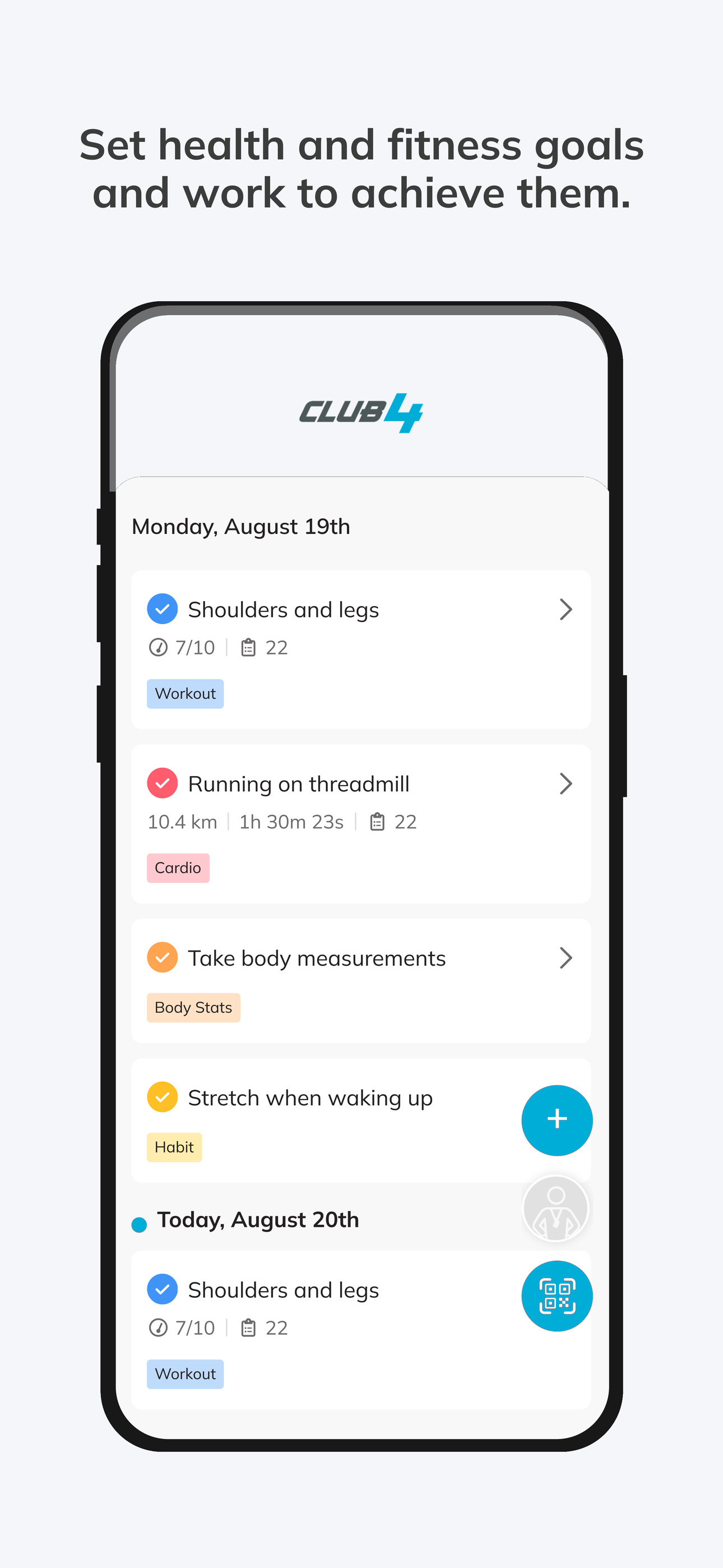CLUB4 App