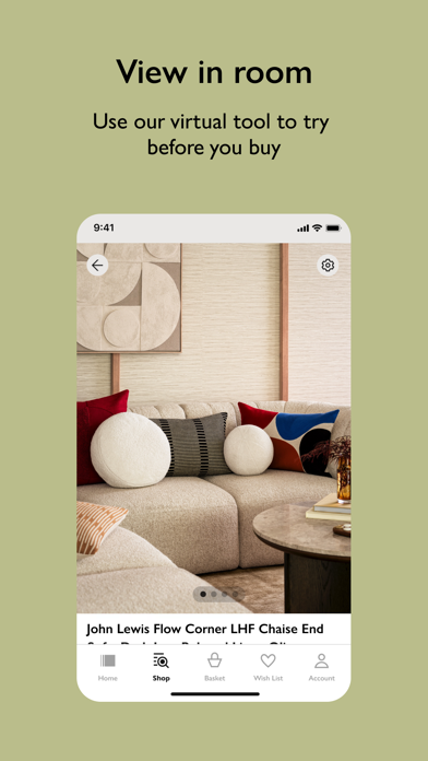 John Lewis & Partners Screenshot