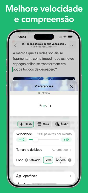 Outread: Leitura Dinâmica screenshot 6 of 9