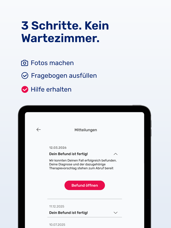 Screenshot #6 pour Hautarzt per App - dermanostic