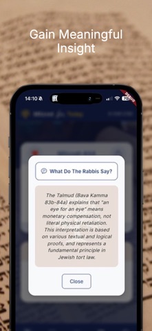 Mitzvot For Today Screenshot 3 of 7