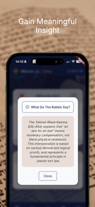 Mitzvot For Today Screenshot 3 of 7