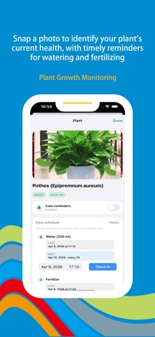 Wonder Plant - Plant Care iPhone screenshot