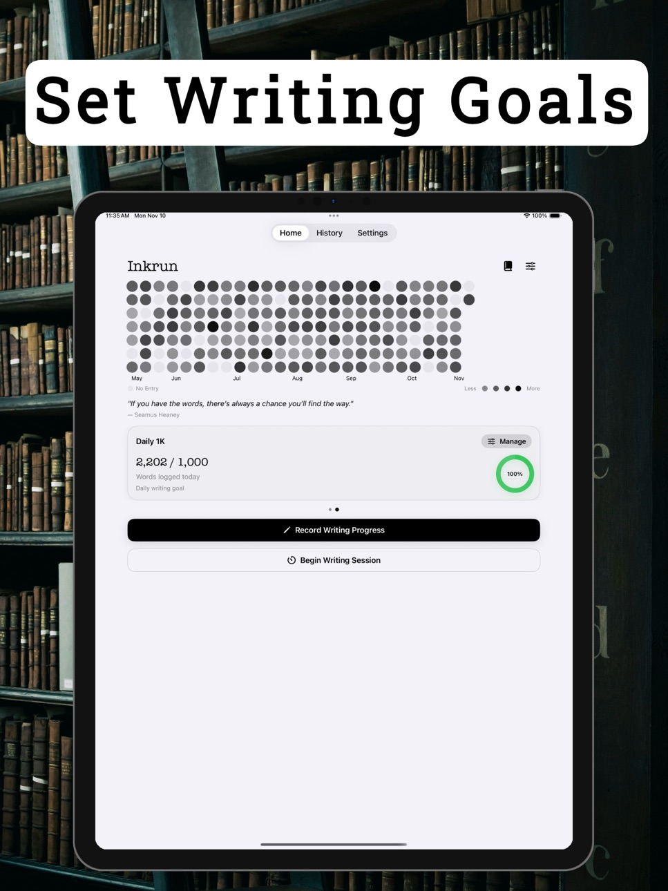 iPad screenshot