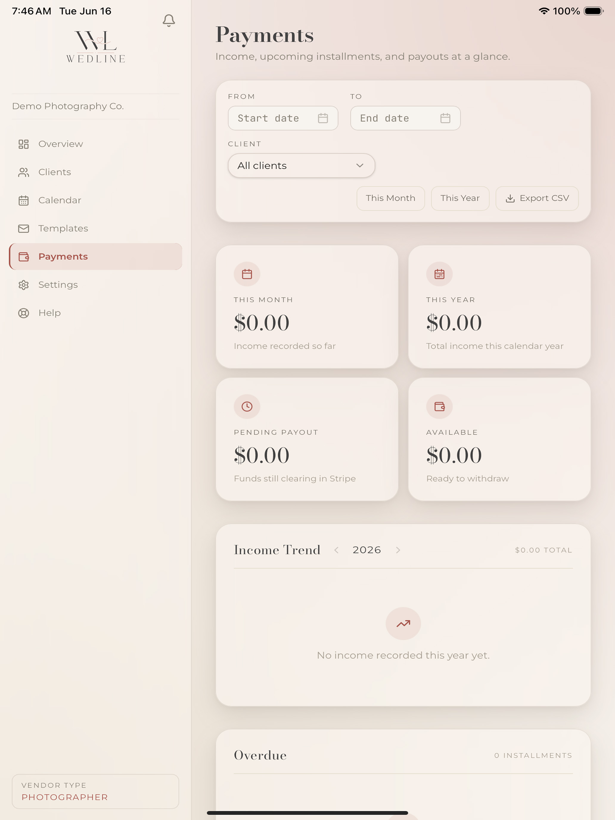 Wedline - Vendor Hub screenshot 14