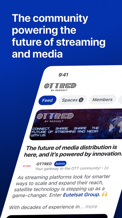 OTTRED app screenshot