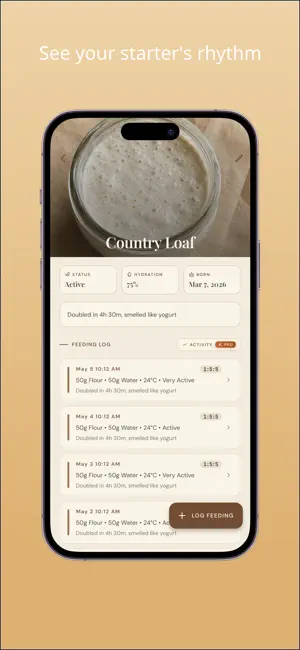 Sourdough Journal - DoughLog screenshot 2