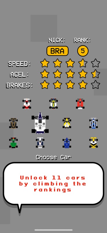 Formula 11 Mini Carreras screenshot 4