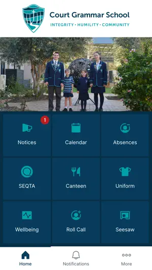 Court Grammar School App screenshot 1