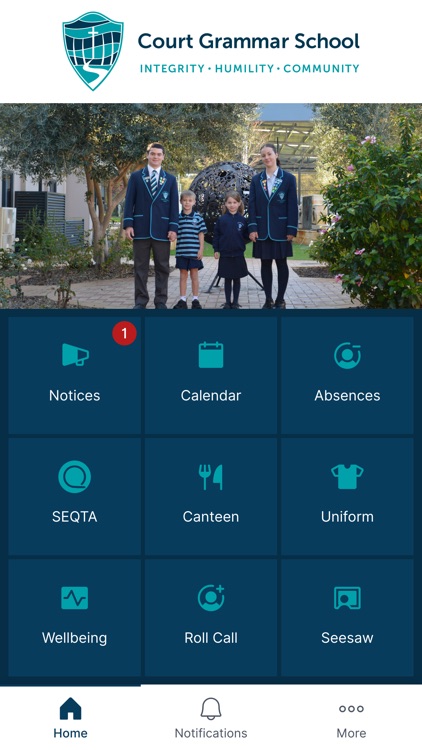 Court Grammar School App