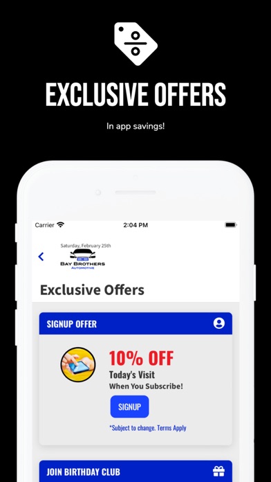 Bay Brothers Automotive Screenshot