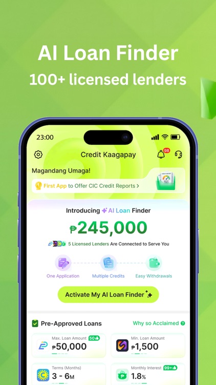 CreditKaagapay: Score & Report