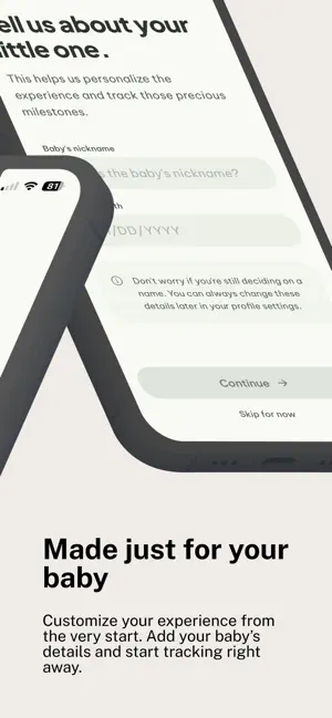 Rori · Baby & Newborn Tracker screenshot 2
