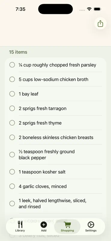 My Recipe Planner screenshot 4 of 5