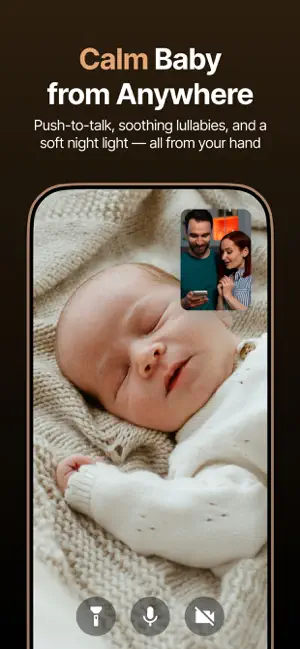 QoHush - Baby Monitor Camera screenshot 2