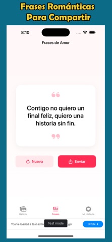 Historia de Amor Fondos screenshot
