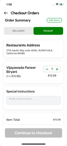 Urban Grill Cusine & Bar screenshot