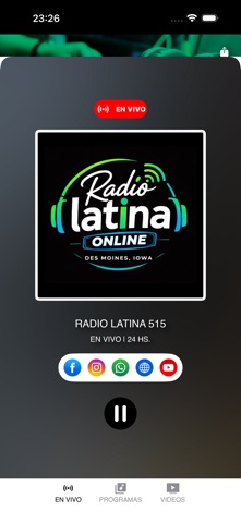 Radio Latina 515 screenshot